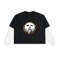 Hustle in Silence Sleeve Cotton T-Shirt