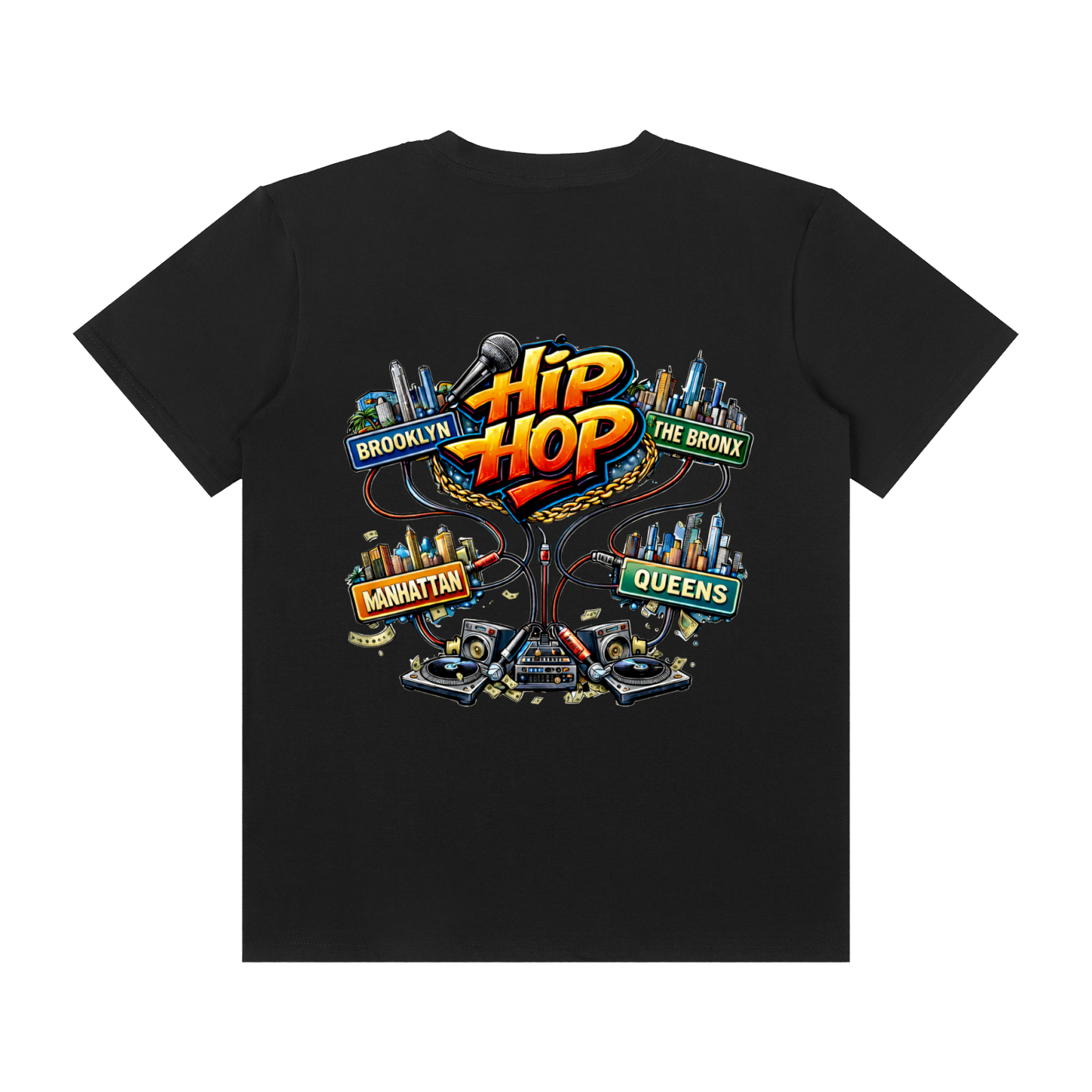 Unisex Classic Crew Neck Cotton T-Shirt