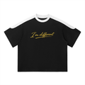 Unisex Color Block Oversized T-Shirt