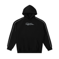 Contrast Piping Raglan Hoodie