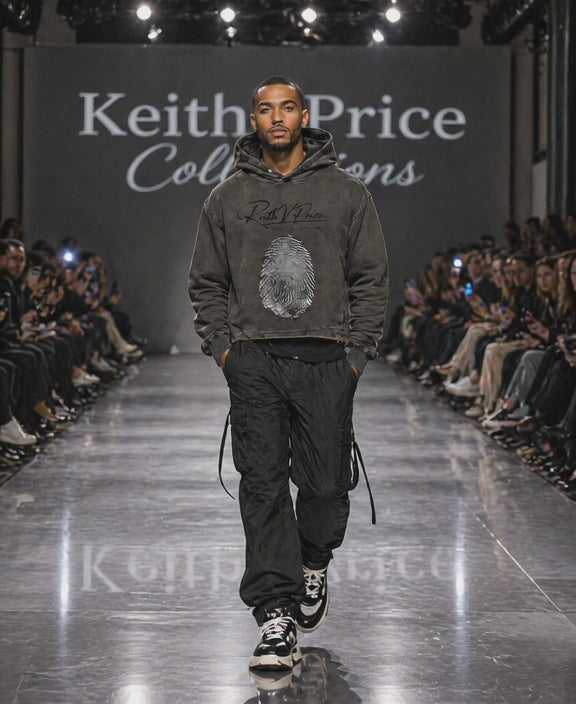Vintage Washed Frayed-Hem Hoodie