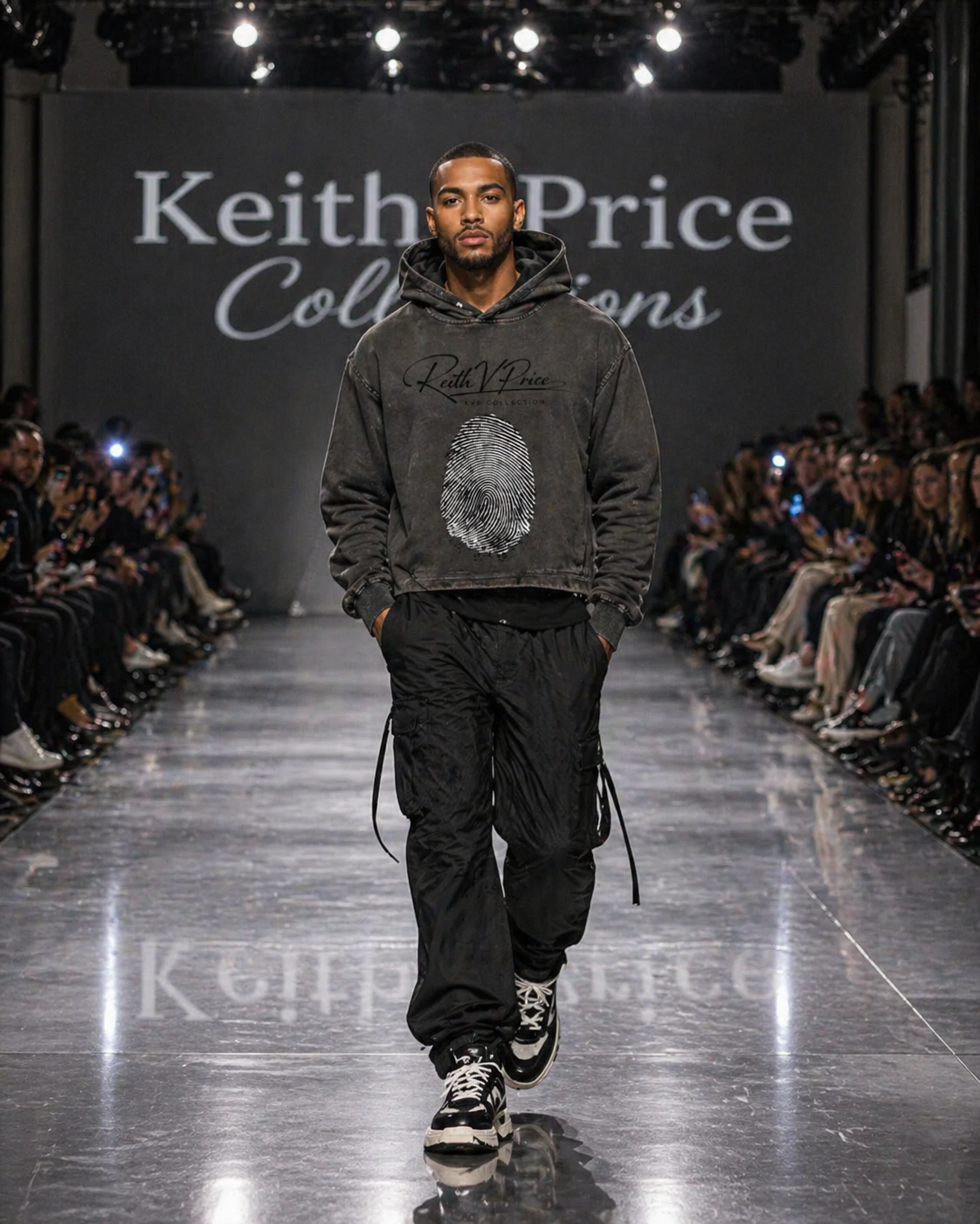 Vintage Washed Frayed-Hem Hoodie